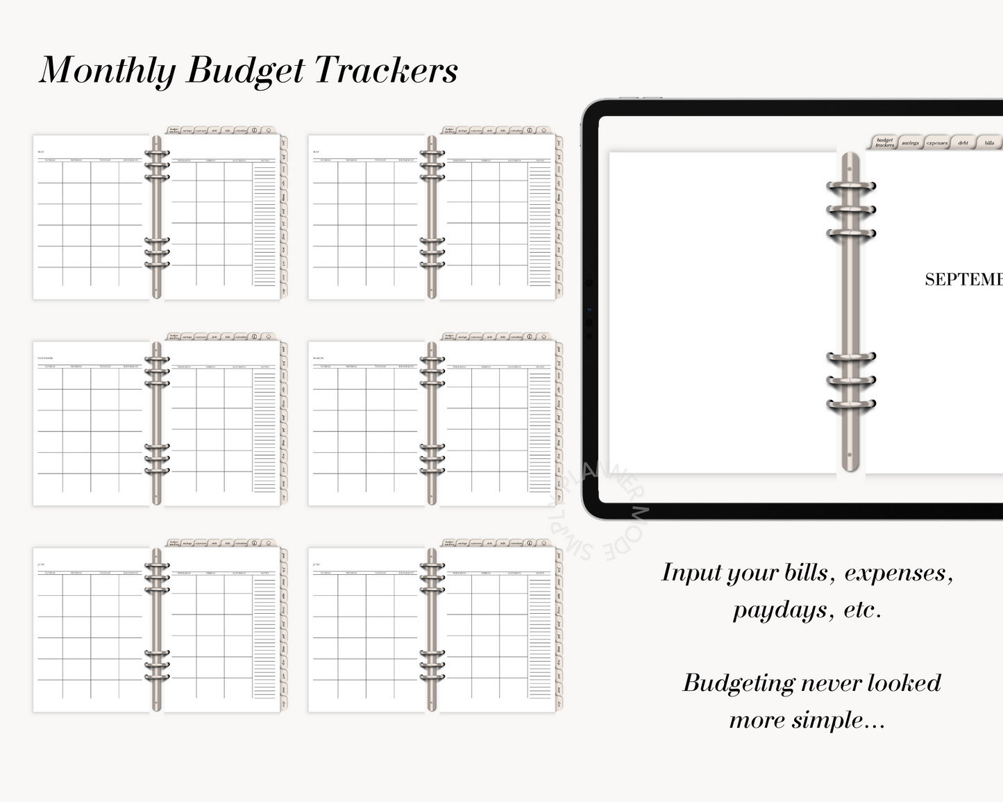 Budget Digital Planner