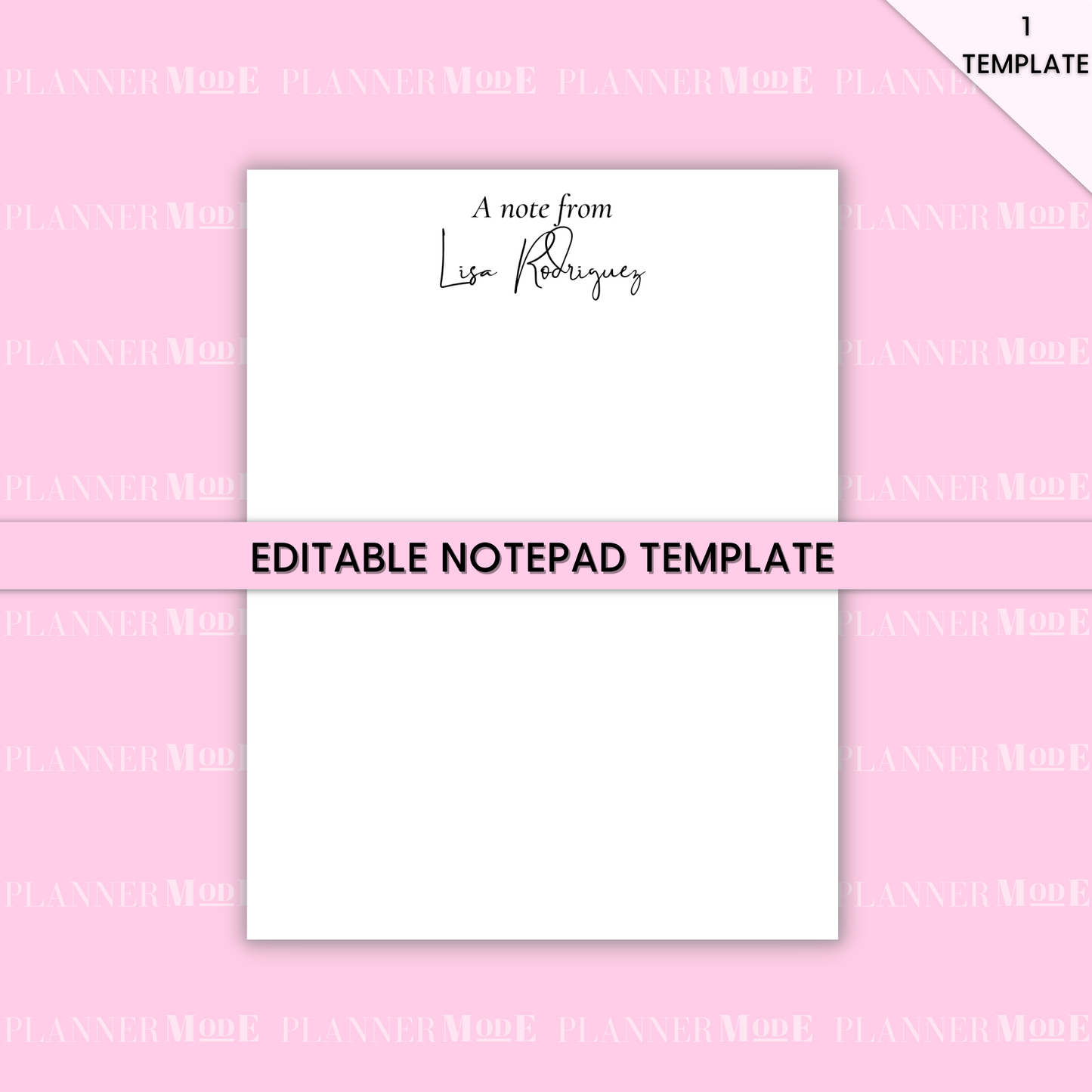 Notepad - Editable