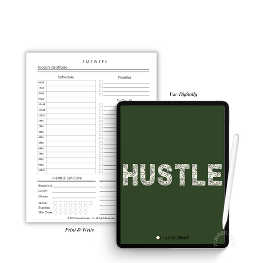 Hustle Lifestyle Mode Planner