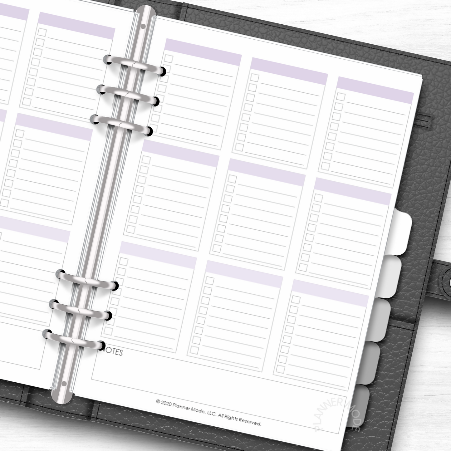 Lifestyle Mode Planner Inserts - Planner Extras