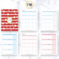 Red Hexagon Lifestyle Mode Planner